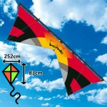 D&P Dvojšnúrový športový šarkan 180cm – Sleviste.cz