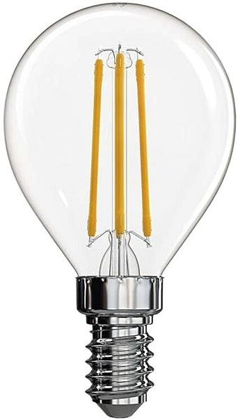 Emos LED žárovka Filament Mini Globe 3,4W E14 neutrální bílá