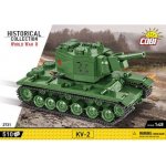 COBI 2731 World War II Ruský těžký tank Kliment Voroshilov KV-2 1:48 – Zbozi.Blesk.cz