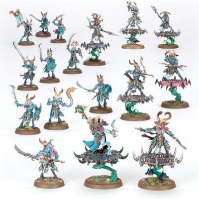 Games Workshop Warhammer: Age of Sigmar: Spearhead - Disciples of Tzeentch: Tzaangor Warflock – Zboží Živě