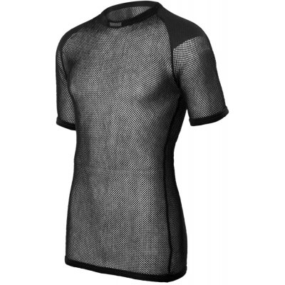 Brynje triko WOOL THERMO T-SHIRT W/INLAY black