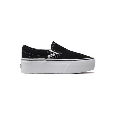 Vans Tenisky Classic Slip-On P VN00018EBLK Černá – Zboží Dáma