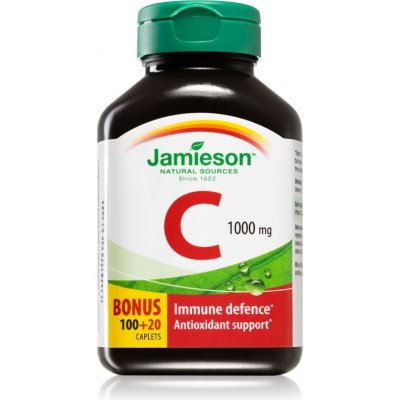 Jamieson Vitamín C 1000 mg s postupným uvolňováním 120 tablet – Hledejceny.cz