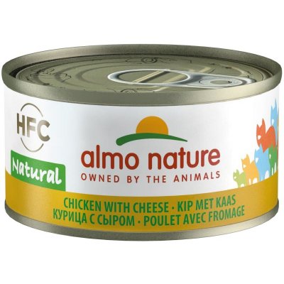 Almo Nature Natural kuře se sýrem 70 g