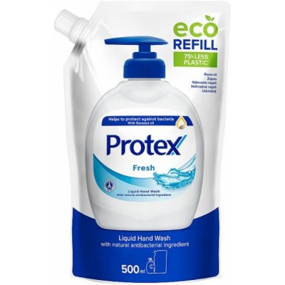 Protex Fresh tekuté mýdlo s přirozenou antibakteriální ochranou náhradní náplň 500 ml