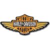 Nášivka Moto nášivka Harley Davidson Wings 12 cm x 5 cm