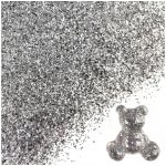 Třpytky glitrové do pryskyřice 10g stříbrné – Hledejceny.cz