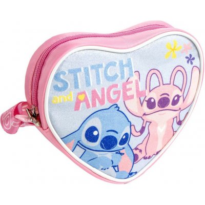 Cerda Dívčí kabelka LILO A STITCH a Angel srdce třpytivá růžová – Zbozi.Blesk.cz