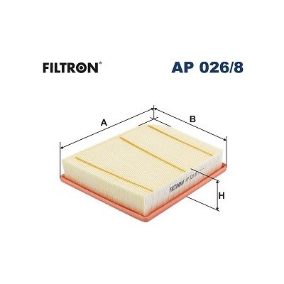 Vzduchový filtr FILTRON AP 026/8 – Hledejceny.cz