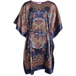 Reggy šaty kaftan SD-02 tmavě modrá – Zboží Mobilmania