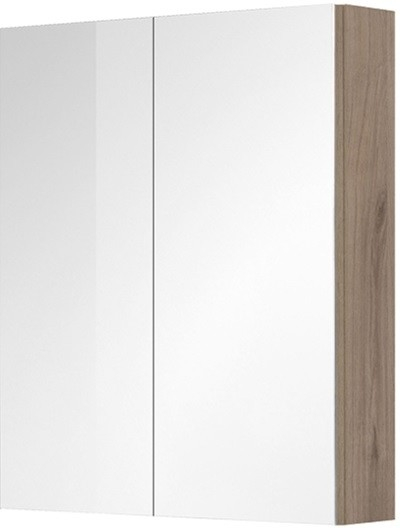 Mereo Aira, koupelnová galerka 60 cm, zrcadlová skříňka, dub Kronberg CN716GD