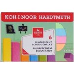 Koh-i-noor Školní křídy fluo 6 ks 01125S0601KZ – Hledejceny.cz