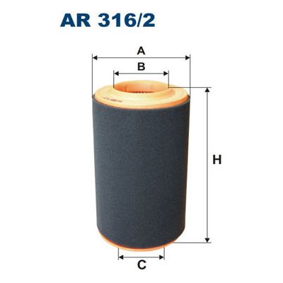 Vzduchový filtr FILTRON AR 316/2 – Hledejceny.cz