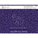 PRECIOSA rokajl - tmavě fialový matný (PermaLux), 10/0 cca 2,3 mm Barva: Preciosa rokajl, 10/0 - tm. fialový matný Permalux, 100 g – Sleviste.cz