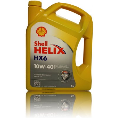 Shell Helix HX6 10W-40 5 l – Hledejceny.cz