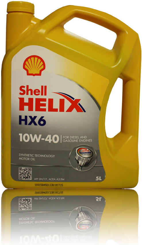 Shell Helix HX6 10W-40 5 l