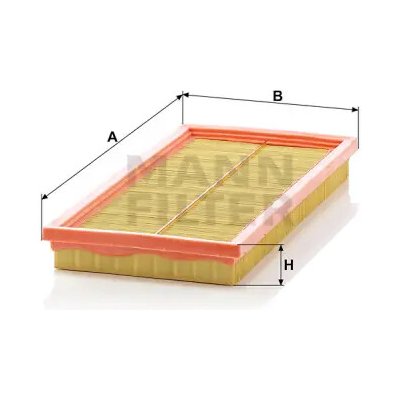 MANN FILTER Vzduchový filtr C 3273 – Hledejceny.cz