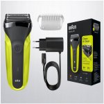 Braun Series 3 300 černý, limetkový – Hledejceny.cz