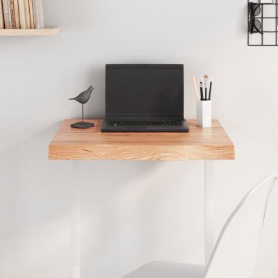 vidaXL 3156349 Stolní deska 60x50x(2-6)cm ošetřený masivní dub světle hnědá – Hledejceny.cz