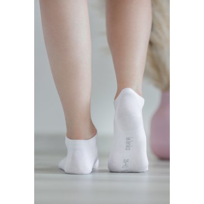 BeLenka Barefoot ponožky nízké bílé