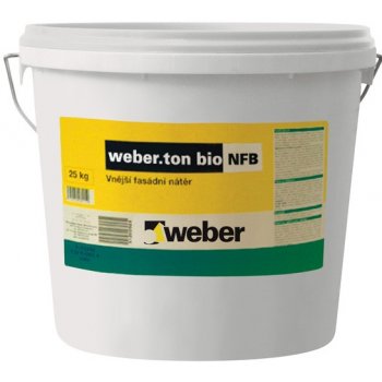 Weber weber.ton silikát Silikátová fasádní barva 25 kg