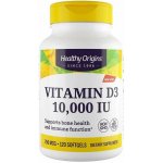 Healthy Origins Vitamin D3 10000 IU 120 měkkých gelů – Hledejceny.cz