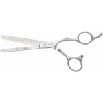 Olivia Garden SilkCut Efilační nůžky s mikroozubením Pro Thinner EUR 6,35" stříbrné SIT-PRO6.35 – Zboží Dáma