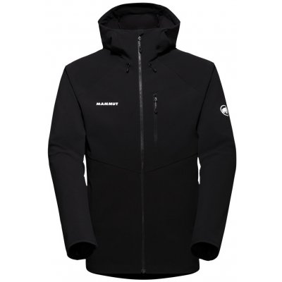 Mammut Ultimate Comfort SO Hooded Jacket Men černá – Zboží Mobilmania