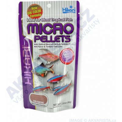 Hikari Micro Pellets 80 g – Zboží Mobilmania