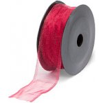 Stuha organza bordó – Zboží Mobilmania