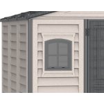 Duramax WoodBridge Plus II antracit 8 m² + podlahová konstrukce model 20225 - 10x8´ – Sleviste.cz
