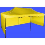 Expodum Nůžkový stan 3x6m ocelový Žlutá 3 boční plachty – Zboží Dáma