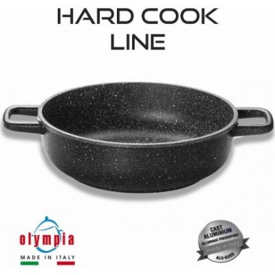 Olympia Zanetti Hluboká se 2 držadly Hard Cook 28 cm