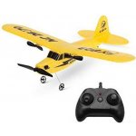PIPER J-3 CUB RC letadlo 2 kanály 2,4 Ghz žlutá FX RC_74421 RTF 1:10 – Sleviste.cz