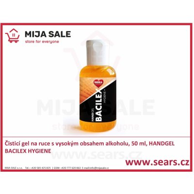 Dedra Handgel Bacilex Hygiene+ čisticí gel na ruce s vysokým obsahem alkoholu 50 ml