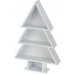 PROHOME - Polička stromek dřevo 44cm – Hledejceny.cz
