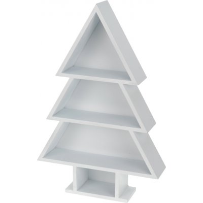 PROHOME - Polička stromek dřevo 44cm – Hledejceny.cz