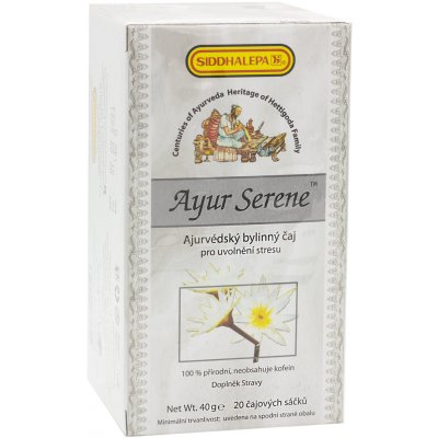 Siddhalepa Ayur Serene čaj 20 ks – Hledejceny.cz