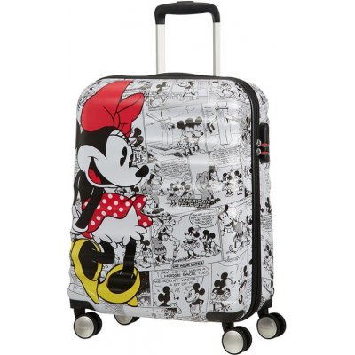 American Tourister Wavebreaker Disney Spinner Minnie Comics White 36 l