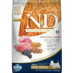 N&D Ancestral Grain Dog Adult Mini Lamb & Blueberry 7 kg – Sleviste.cz