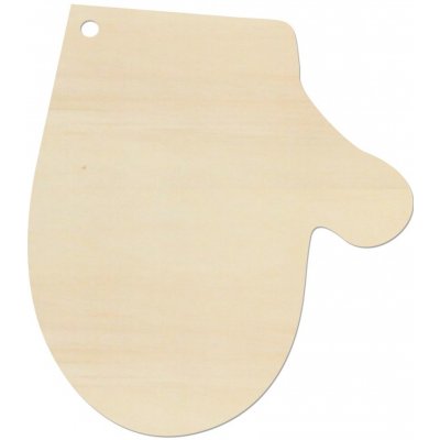 LYMFY Rukavička 9x8 cm přírodní dřevo – Hledejceny.cz