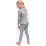 Sensor Merino Bold dětský set triko dl.rukáv zip + spodky cool gray – Hledejceny.cz