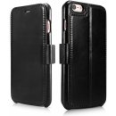 Pouzdro iCarer Vintage Wallet Case iPhone 6/6S Plus černé