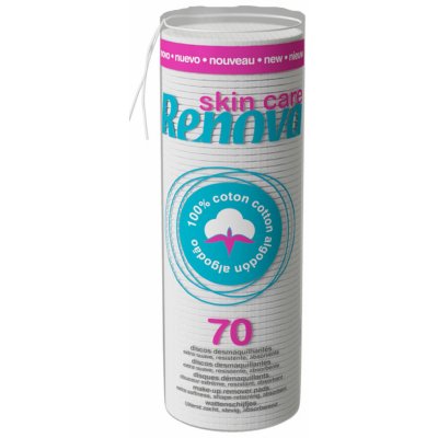 Renova odličovací tampony Skin Care Mini 70 ks – Sleviste.cz