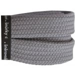 Sportovní skate tkaničky šedé 140 cm – Zboží Mobilmania