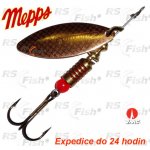 Mepps Rotační třpytka Aglia Long vel.0 2,5 g Měděná – Zboží Mobilmania