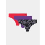 Under Armour Dámské tanga Pure Stretch NS Nov Thong 3Pack – Sleviste.cz