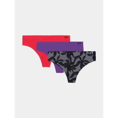 Under Armour Dámské tanga Pure Stretch NS Nov Thong 3Pack – Sleviste.cz