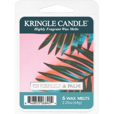 Kringle Candle Gingerlily & Palm Vonný Vosk 64 g – Hledejceny.cz