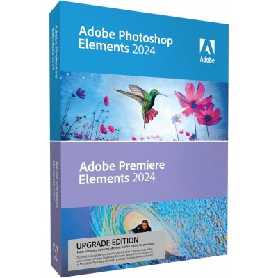 Adobe Photoshop & Premiere Elements 2024, Win/Mac, EN, upgrade 65329127AD01A00